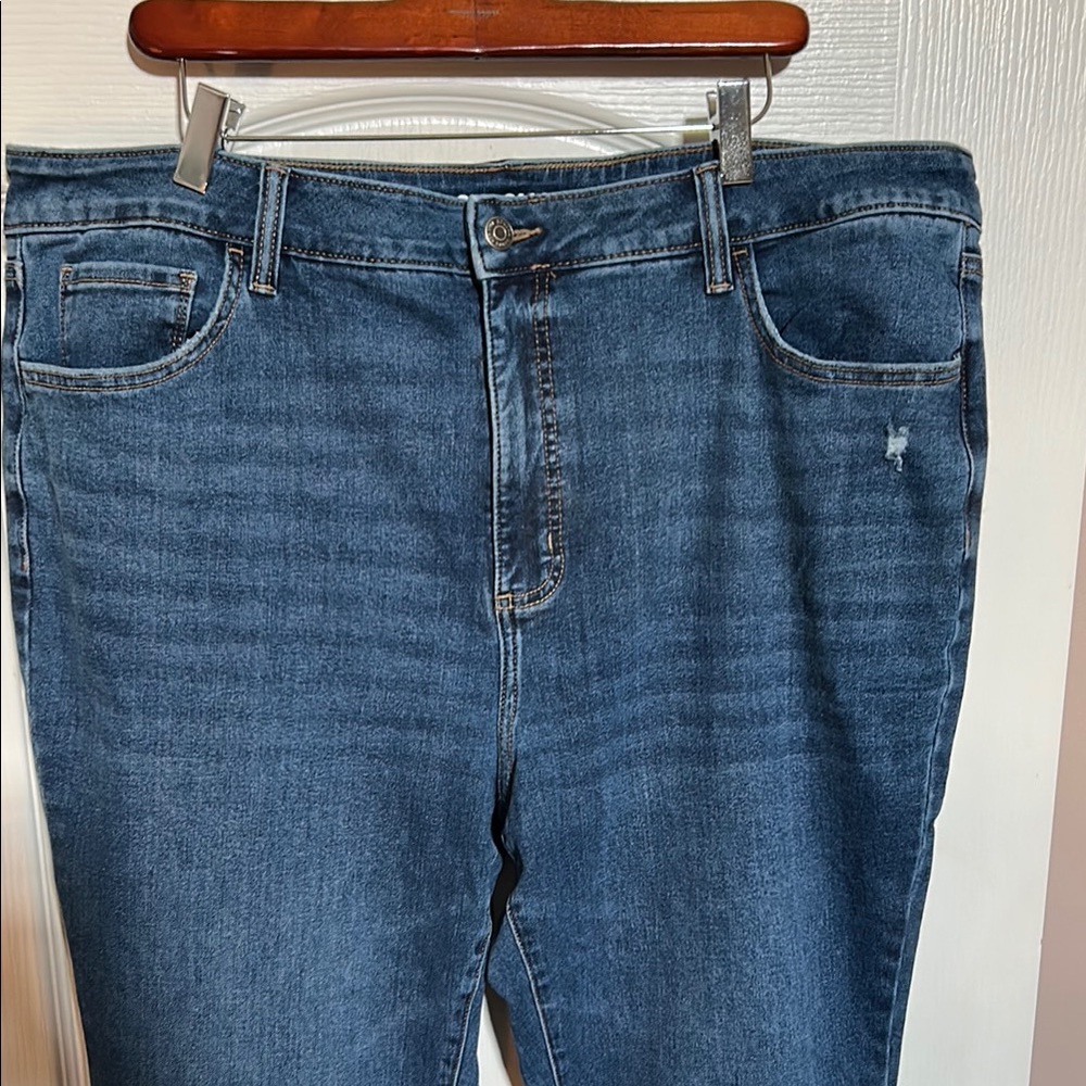 Sonoma Dark Wash Flare Classic Blue Women's Jeans Size 18 W